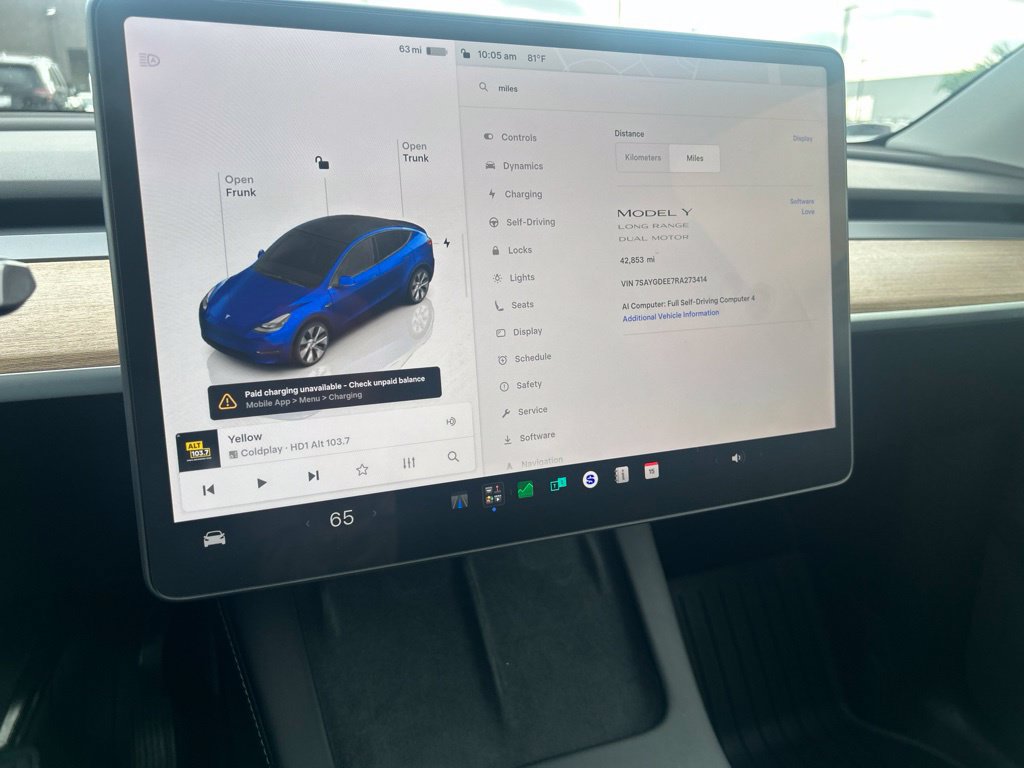 Used 2024 Tesla Model Y Long Range AWD/4WD image 7