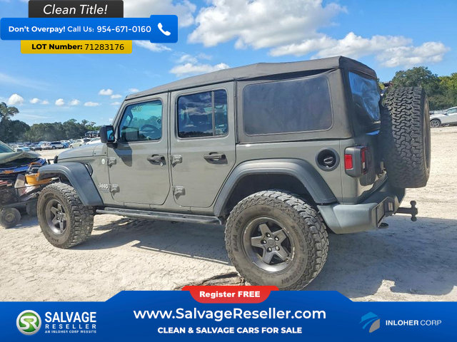 Used 2019 Jeep Wrangler Unlimited Sport AWD/4WD image 3
