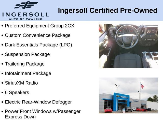 Used 2020 Chevrolet Silverado 1500 Custom Trail Boss w/ Custom Convenience Package AWD/4WD image 10