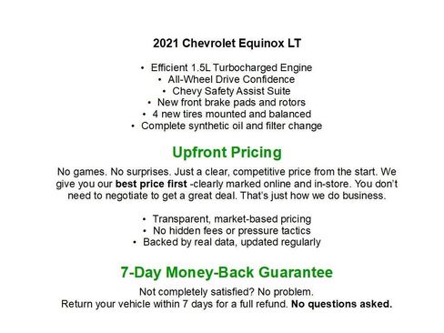 Used 2021 Chevrolet Equinox LT AWD/4WD image 2