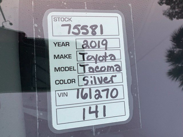 Used 2019 Toyota Tacoma SR w/ SR Convenience Package RWD image 37