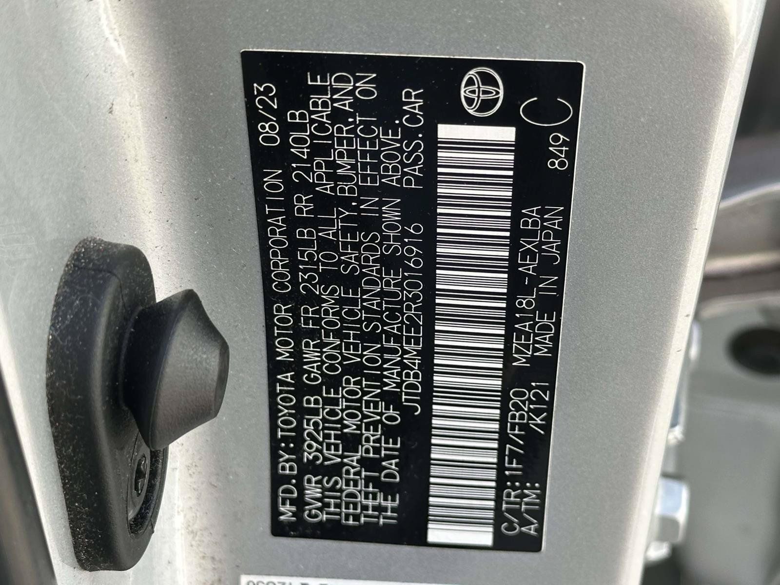 Used 2024 Toyota Corolla LE FWD image 20