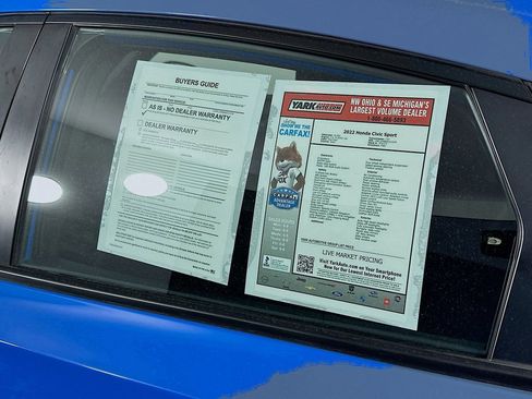 Used 2022 Honda Civic Sport image 13