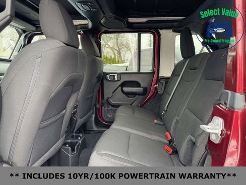 Used 2021 Jeep Wrangler Unlimited Sport w/ Sun And Sound Package image 9