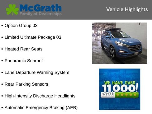 Used 2016 Hyundai Tucson Limited w/ Option Group 03 image 5