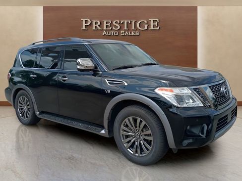 Used 2018 Nissan Armada Platinum w/ Captain Seat Package RWD image 14