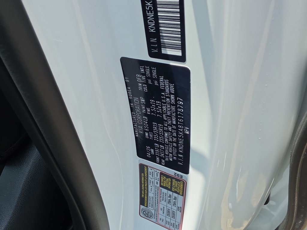 New 2026 Kia Carnival SX w/ SX Dark Edition Package FWD image 35