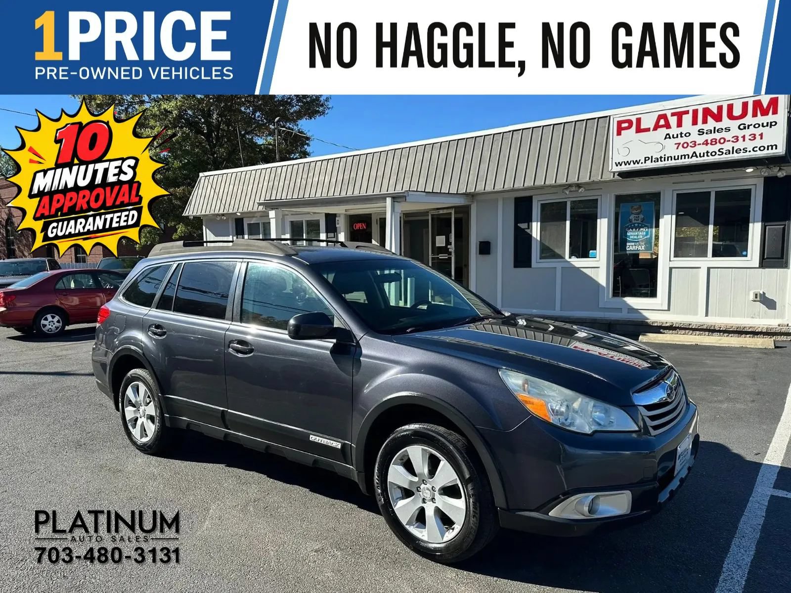 Used 2011 Subaru Outback 2.5i Premium w/ Protection Pkg 1A AWD/4WD image 1