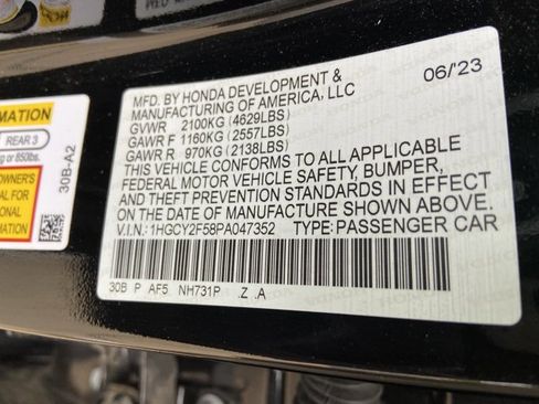 Used 2023 Honda Accord Sport image 32