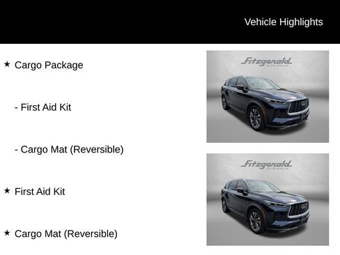 Used 2022 INFINITI QX60 Luxe w/ Cargo Package AWD/4WD image 4