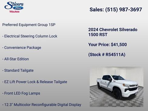 Used 2024 Chevrolet Silverado 1500 RST AWD/4WD image 22