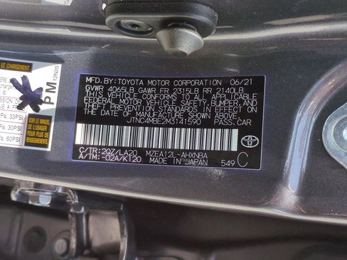 Used 2021 Toyota Corolla XSE FWD image 27