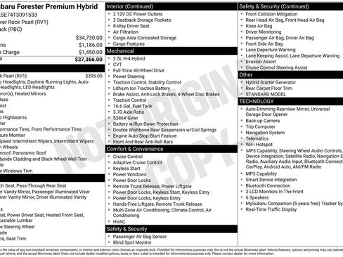 Used 2026 Subaru Forester Touring AWD/4WD image 1