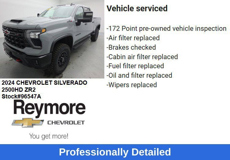 Used 2024 Chevrolet Silverado 2500 ZR2 w/ Technology Package AWD/4WD image 64