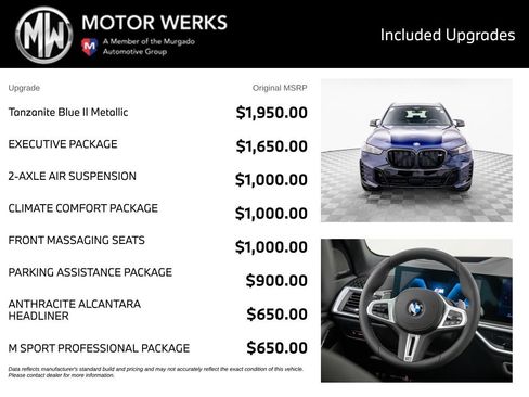 Used 2026 BMW X5 M60i w/ Executive Package AWD/4WD image 4