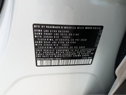 Used 2023 Volkswagen Tiguan SE FWD image 34