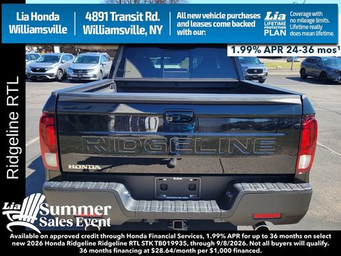New 2026 Honda Ridgeline RTL image 4
