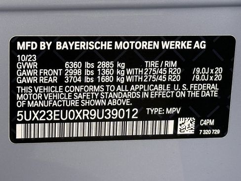 Used 2024 BMW X5 xDrive40i w/ M Sport Package image 50