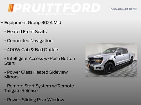 Used 2025 Ford F150 XLT w/ Equipment Group 302A MID image 19