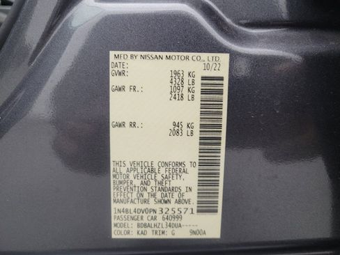 Used 2023 Nissan Altima 2.5 SV image 33