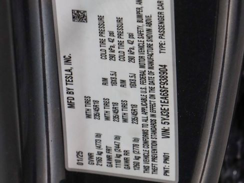 Used 2025 Tesla Model 3 Long Range RWD image 27