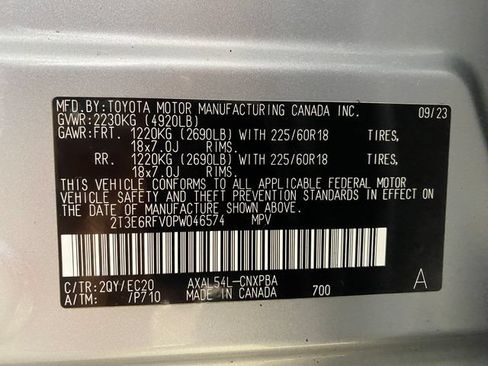 Used 2023 Toyota RAV4 XSE w/ XSE Grade Weather Package AWD/4WD image 24