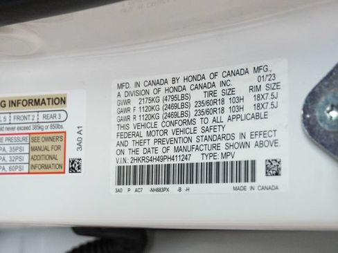 Certified 2023 Honda CR-V EX image 29