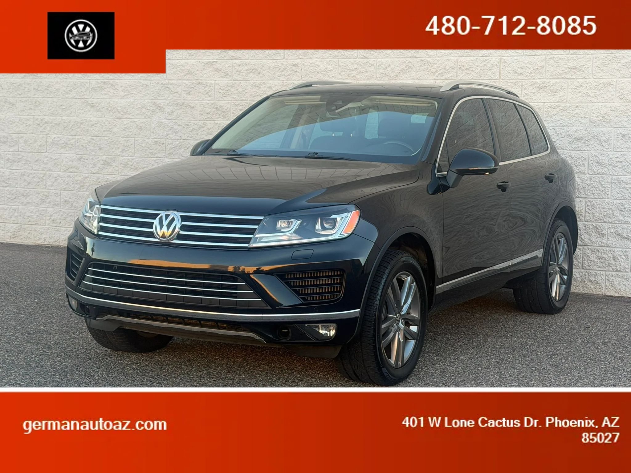 Used 2016 Volkswagen Touareg Sport AWD/4WD image 1