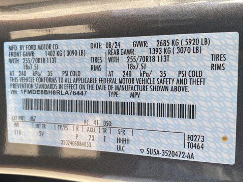Used 2024 Ford Bronco Outer Banks AWD/4WD image 28