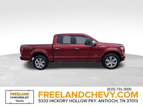 Used 2016 Ford F150 Platinum w/ Equipment Group 701A Luxury AWD/4WD image 2