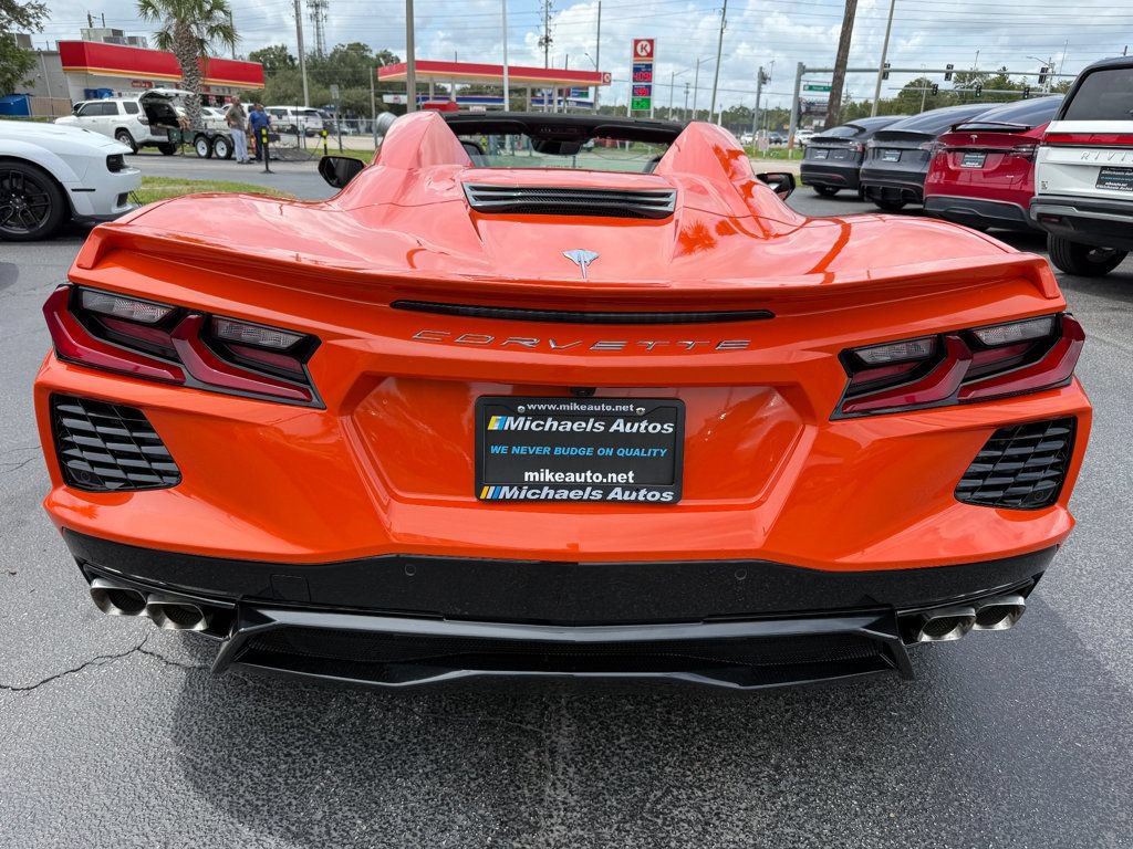 Used 2026 Chevrolet Corvette Stingray Premium Conv w/ Chrome Exterior Badge Package RWD image 8