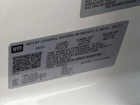 Used 2024 Chevrolet Silverado 1500 Custom Trail Boss image 24