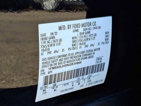 Used 2022 Ford Explorer Timberline image 40