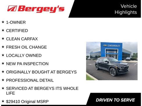 Used 2024 Chevrolet TrailBlazer RS w/ Driver Confidence Package FWD image 4