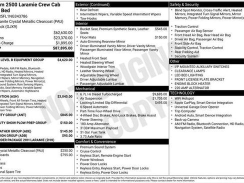 Certified 2022 RAM 2500 Laramie AWD/4WD image 23