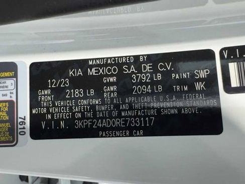 Used 2024 Kia Forte LXS w/ LXS Technology Package FWD image 31