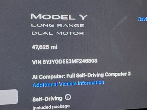 Used 2021 Tesla Model Y Long Range AWD/4WD image 18