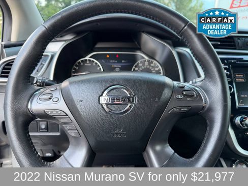 Used 2022 Nissan Murano SV w/ SV Midnight Edition Package AWD/4WD image 12