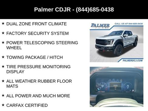 Used 2025 Ford F150 Raptor w/ Equipment Group 803A Raptor R AWD/4WD image 24