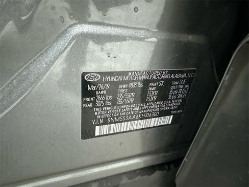 Used 2019 Hyundai Santa Fe Limited image 35