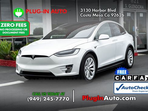Used 2018 Tesla Model X 75D AWD/4WD image 3