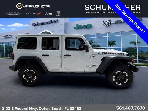 Used 2025 Jeep Wrangler Unlimited Rubicon w/ Safety Group AWD/4WD image 8
