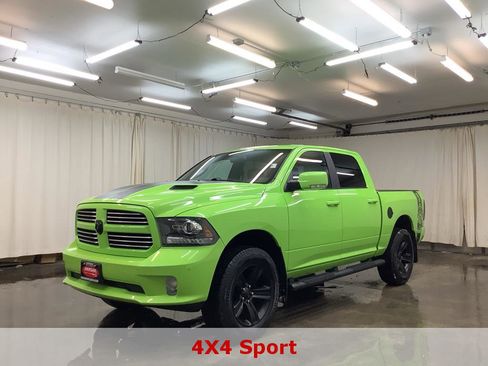 Used 2017 RAM 1500 Sport w/ Sublime Green Sport Package image 1
