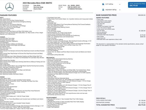 Used 2023 Mercedes-Benz EQB 300 4MATIC w/ Exclusive Package image 5