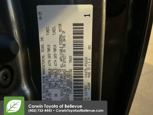 New 2026 Toyota Tundra SR5 image 27