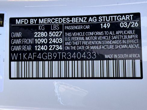 Used 2026 Mercedes-Benz C 300 Sedan image 23