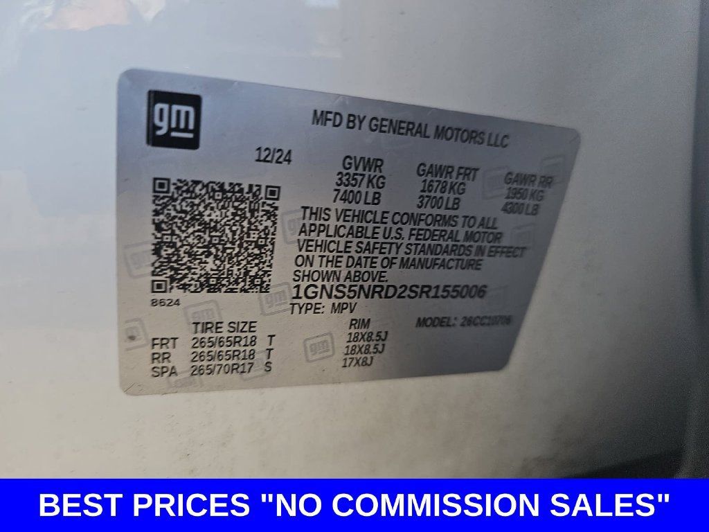 Used 2025 Chevrolet Tahoe LT RWD image 44