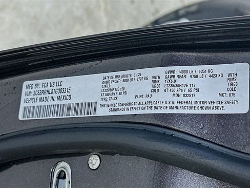 New 2026 RAM 3500 Big Horn AWD/4WD image 18