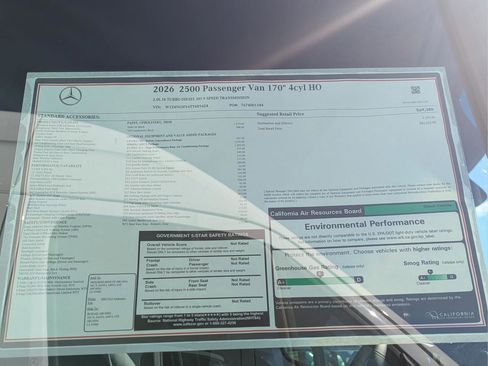 New 2026 Mercedes-Benz Sprinter 2500 image 11
