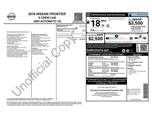 Used 2016 Nissan Frontier S RWD image 25